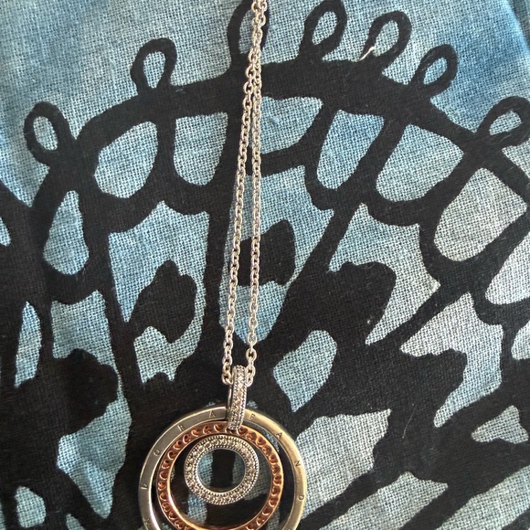 Pandora set necklace with pendant two bracelets with charms - Picture 3 of 4